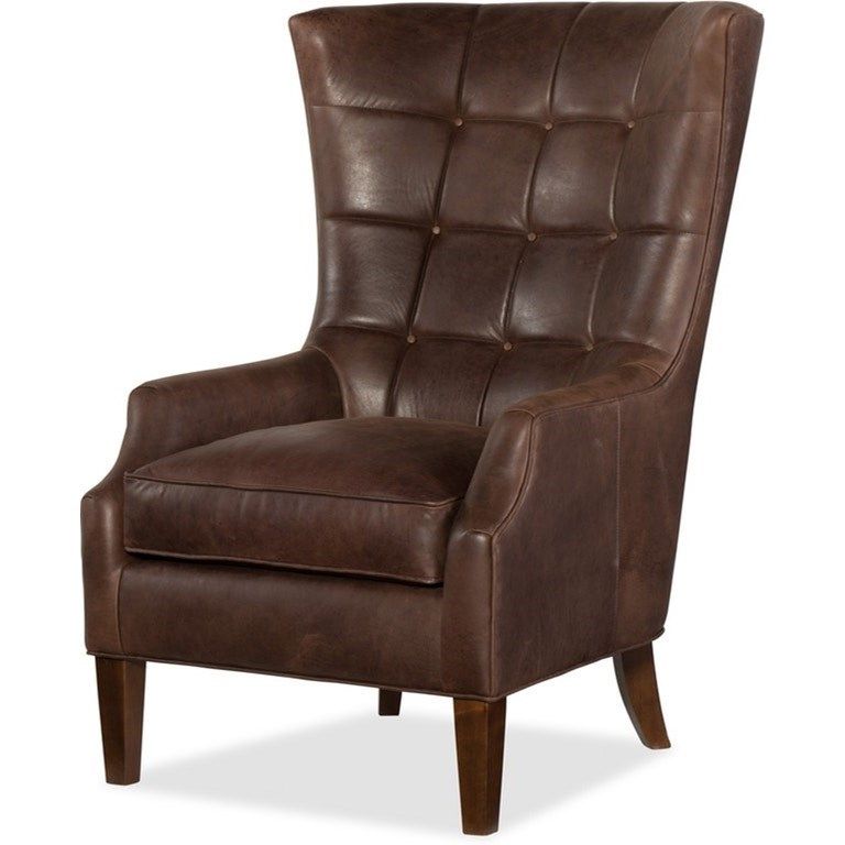 Bradington Young Gallin Traditional Customizable Club Chair Pertaining To Gallin Wingback Chairs (Gallery 1 of 20)