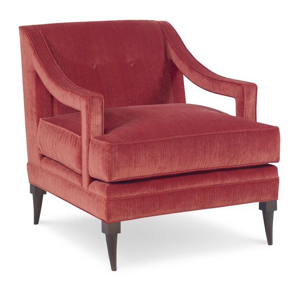 Chesterfield Chair Accent Chairs Regarding Starks Tufted Fabric Chesterfield Chair And Ottoman Sets (View 16 of 20)