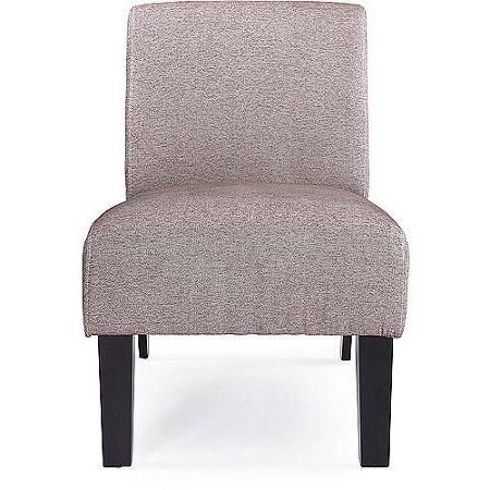 Dhi Solid Deco Upholstered Accent Chair, Multiple Colors With Regard To Armless Upholstered Slipper Chairs (Gallery 19 of 20)