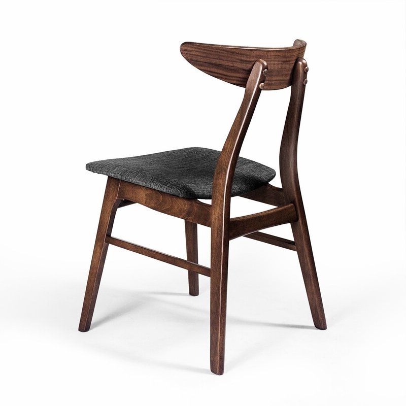 Filton Solid Wood Dining Chair With Regard To Filton Barrel Chairs (View 7 of 20)