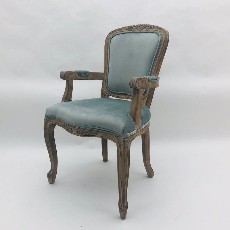 Haleigh Upholstered Dining Chair Regarding Haleigh Armchairs (View 8 of 20)