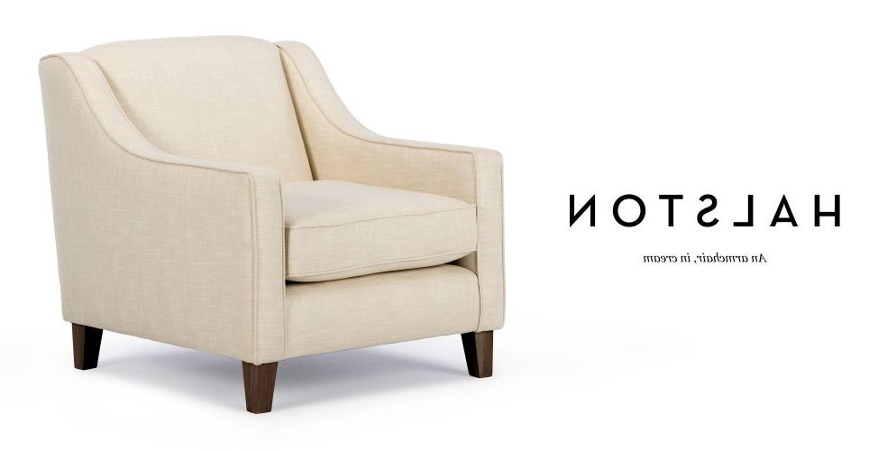 Halston Arm Chairmade | Armchair, Armchair Design, Sofa In Dara Armchairs (View 9 of 20)