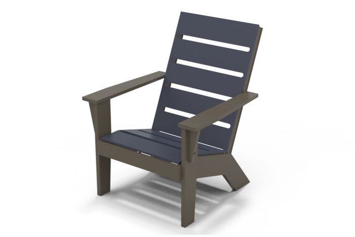 Hudson Mgp Adirondack Arm Chair 2h7 In Beachwood Arm Chairs (View 3 of 20)