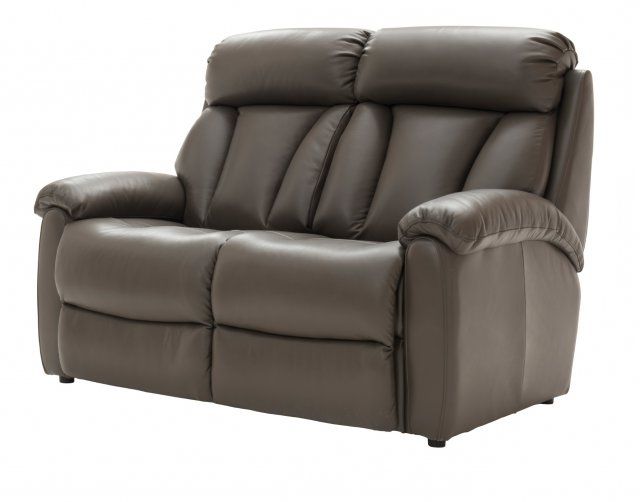 La Z Boy Georgina 2 Seater Leather Sofa In Georgina Armchairs (set Of 2) (View 18 of 20)