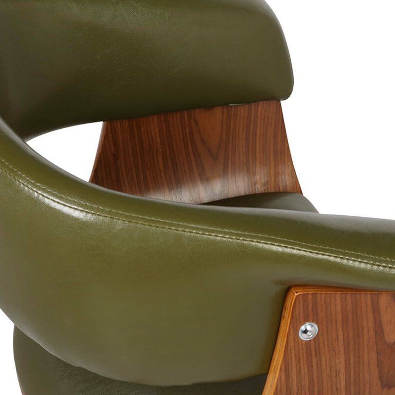 Liston Barrel Chair In Liston Faux Leather Barrel Chairs (Gallery 4 of 20)