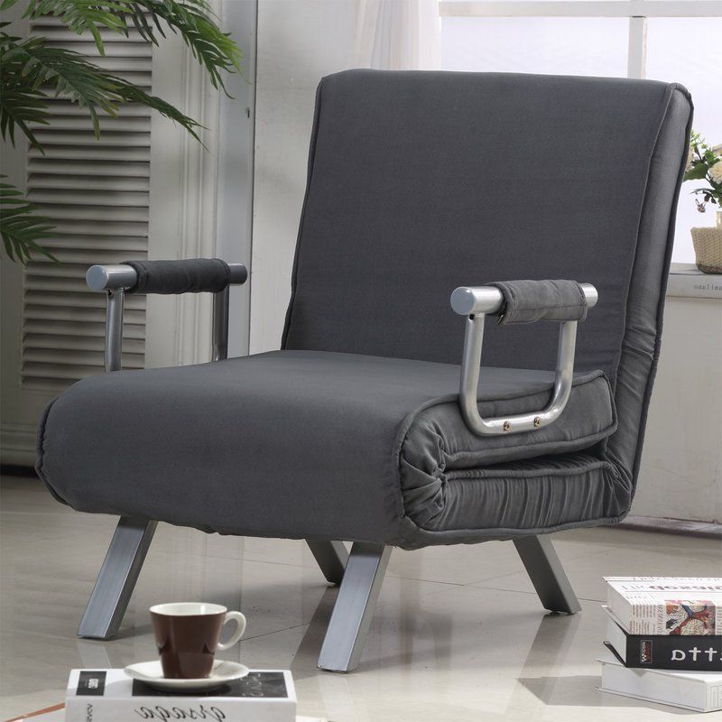 Longoria Convertible Chair | Sleeper Chair, Single Sofa Bed Regarding Longoria Convertible Chairs (View 5 of 20)
