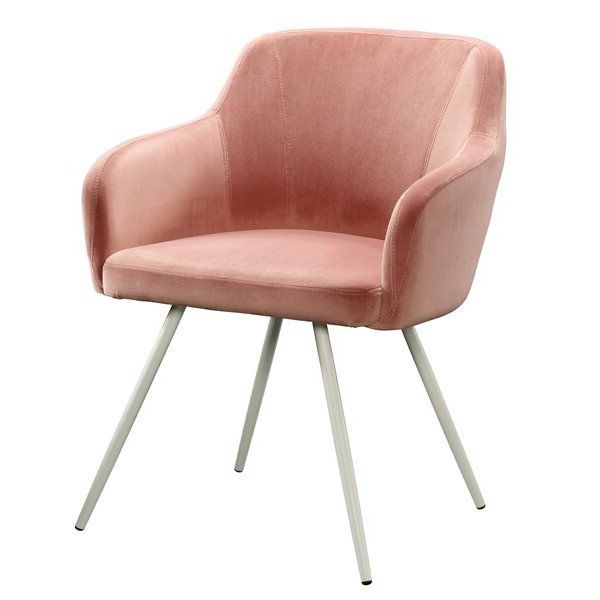 Pink Chairs In 2020 | Occasional Chairs, Armchair For Hanner Polyester Armchairs (View 6 of 20)