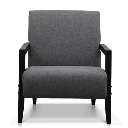 Rimini Charcoal Grey Chair Within James Armchairs (View 18 of 20)