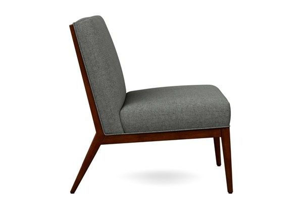 River Slipper Chair—upholstered And Danish Inspired With Armless Upholstered Slipper Chairs (View 7 of 20)