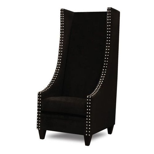 Saige Wingback Chair | Wingback Chair, Tall Chairs, Chair With Regard To Saige Wingback Chairs (View 3 of 20)