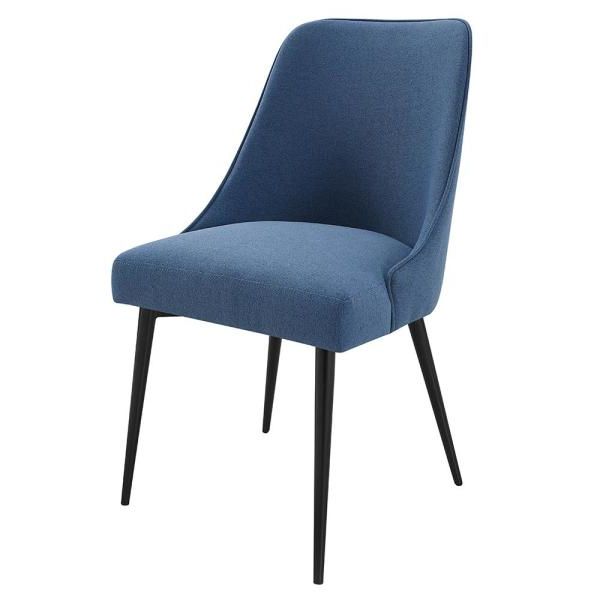 Steve Silver Colfax Blue Side Chair (set Of 2) Cf450sn – The Regarding Esmund Side Chairs (set Of 2) (View 10 of 20)