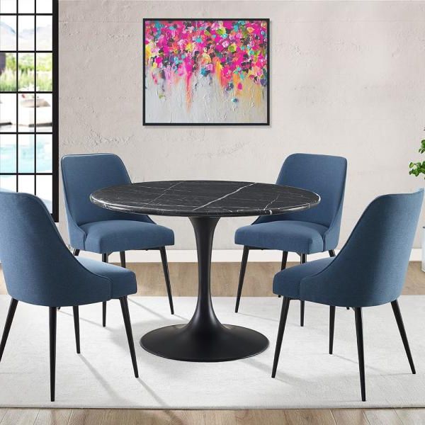Steve Silver Colfax Blue Side Chair (set Of 2) Cf450sn – The Throughout Esmund Side Chairs (set Of 2) (Gallery 18 of 20)