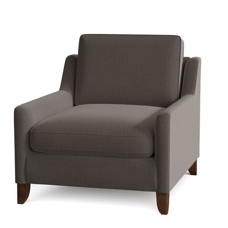 Wayfair Custom Upholstery™ Haleigh Armchair & Reviews Inside Bernardston Armchairs (View 3 of 20)