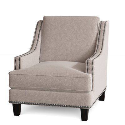 Wayfair Custom Upholstery™ Paige 34" W Polyester Blend Down For Polyester Blend Armchairs (View 9 of 20)