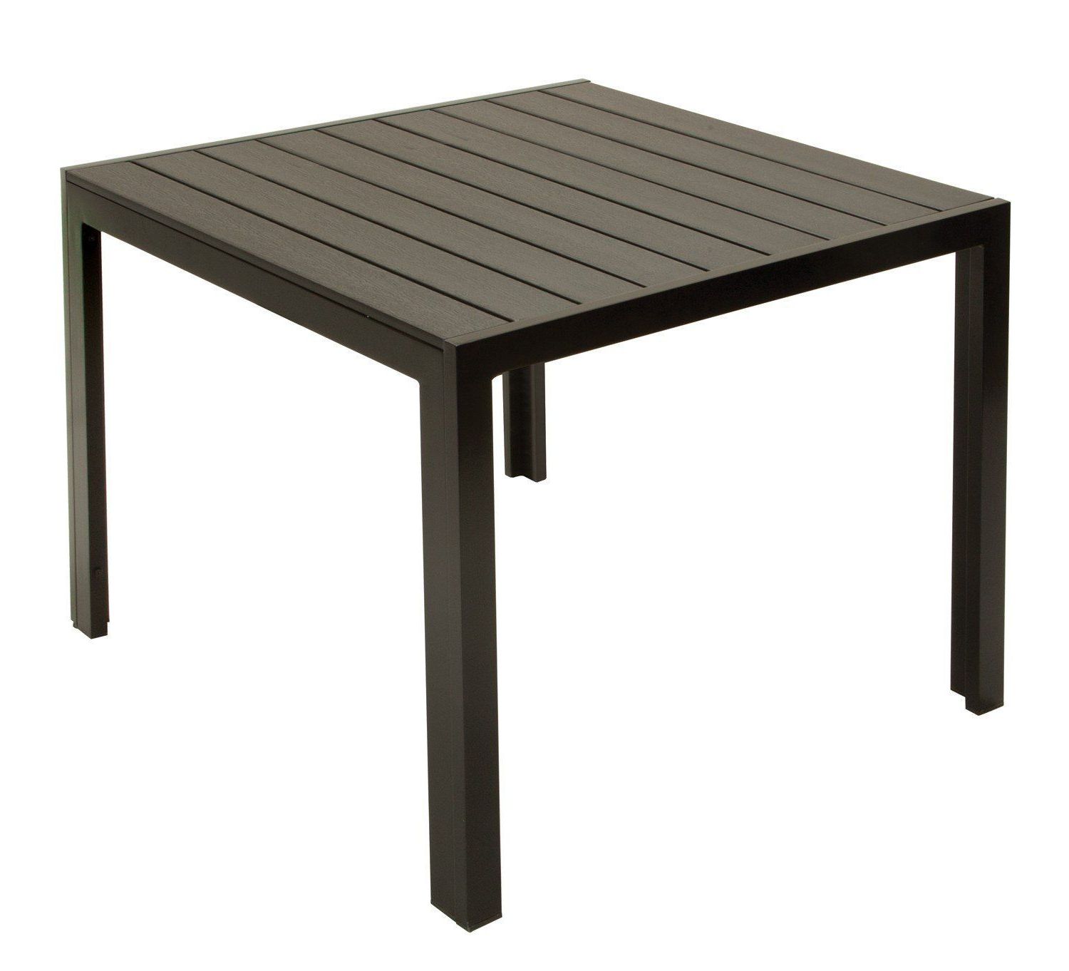 2020 Amazon: Cosco Outdoor Resin Slat, Square Dining Table For Akitomo  (View 1 of 20)