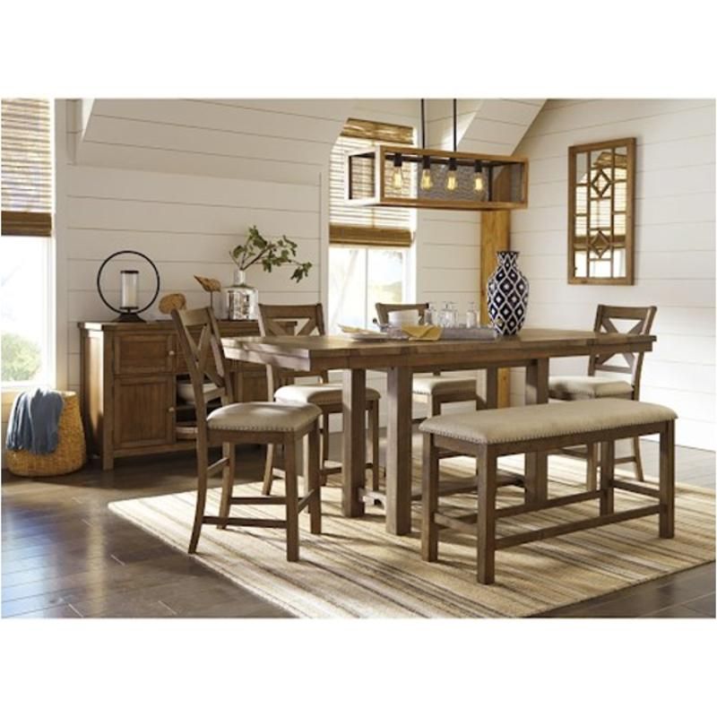 2020 Cainsville 32'' Dining Tables Inside D631 32 Ashley Furniture Rectangular Counter Extension Table (View 14 of 20)
