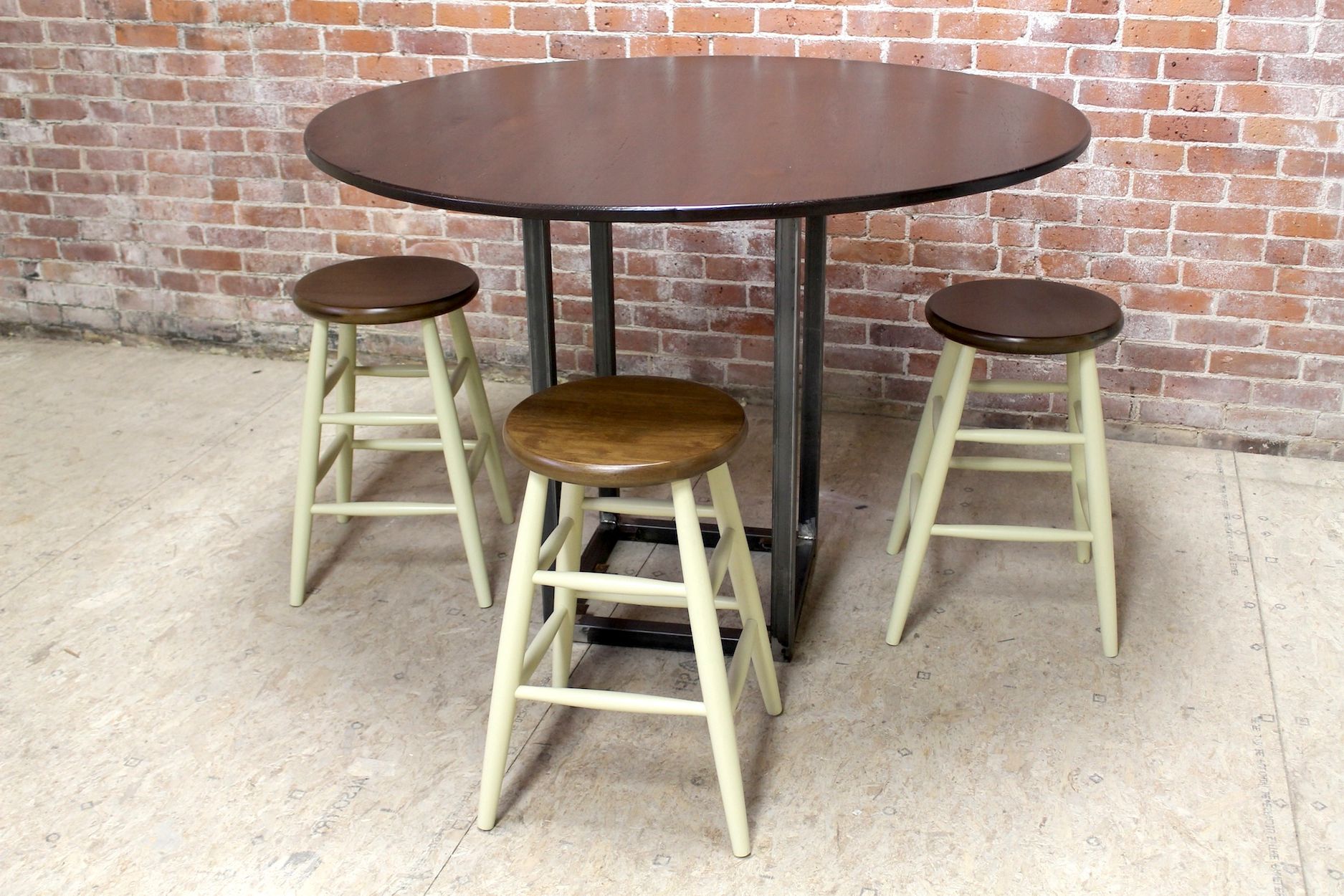54 Inch Round Counter Height Table – Lake And Mountain Home In Preferred Bushrah Counter Height Pedestal Dining Tables (View 6 of 20)