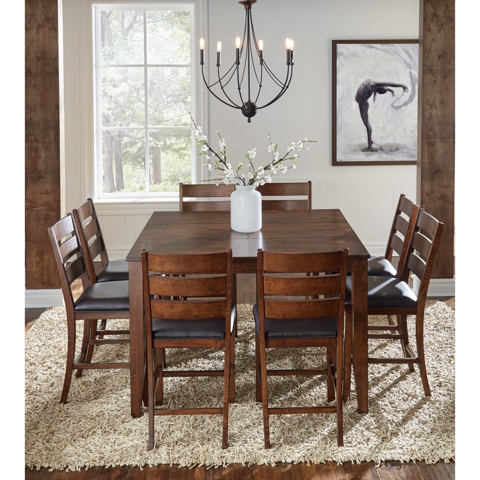 Aamerica Mason Rectangular Butterfly Leaf Dining Table For Most Current Warnock Butterfly Leaf Trestle Dining Tables (Gallery 20 of 20)