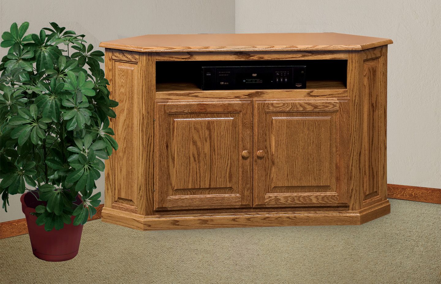 Amish Solid Wood Tv Stands In Popular Sapulpa  (View 4 of 20)