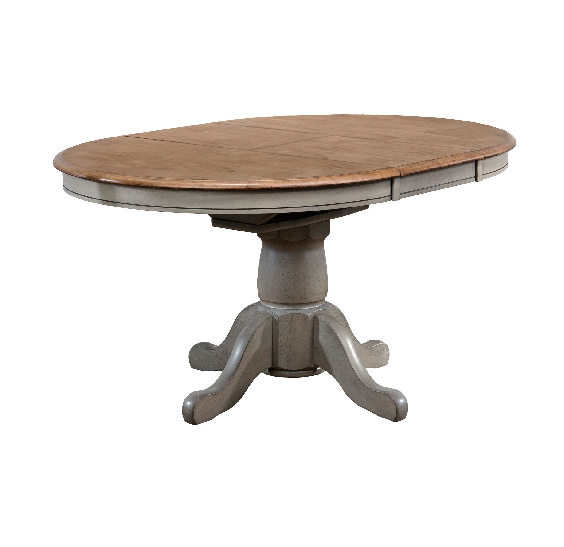 Barnwell Butterfly Leaf Pedestal Table Regarding Well Liked Warnock Butterfly Leaf Trestle Dining Tables (View 7 of 20)