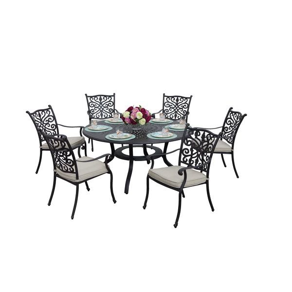 Belton Dining Tables Pertaining To Best And Newest Fleur De Lis Living Belton 7 Piece Dining Set With (Gallery 8 of 20)
