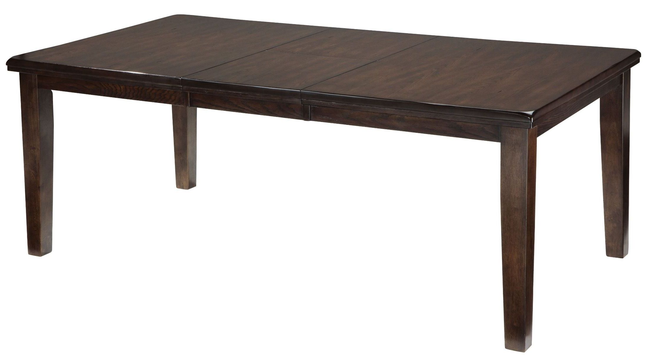 Benji 35'' Dining Tables Throughout Newest Haddigan Dark Brown Rectangular Extendable Dining Table (View 13 of 20)