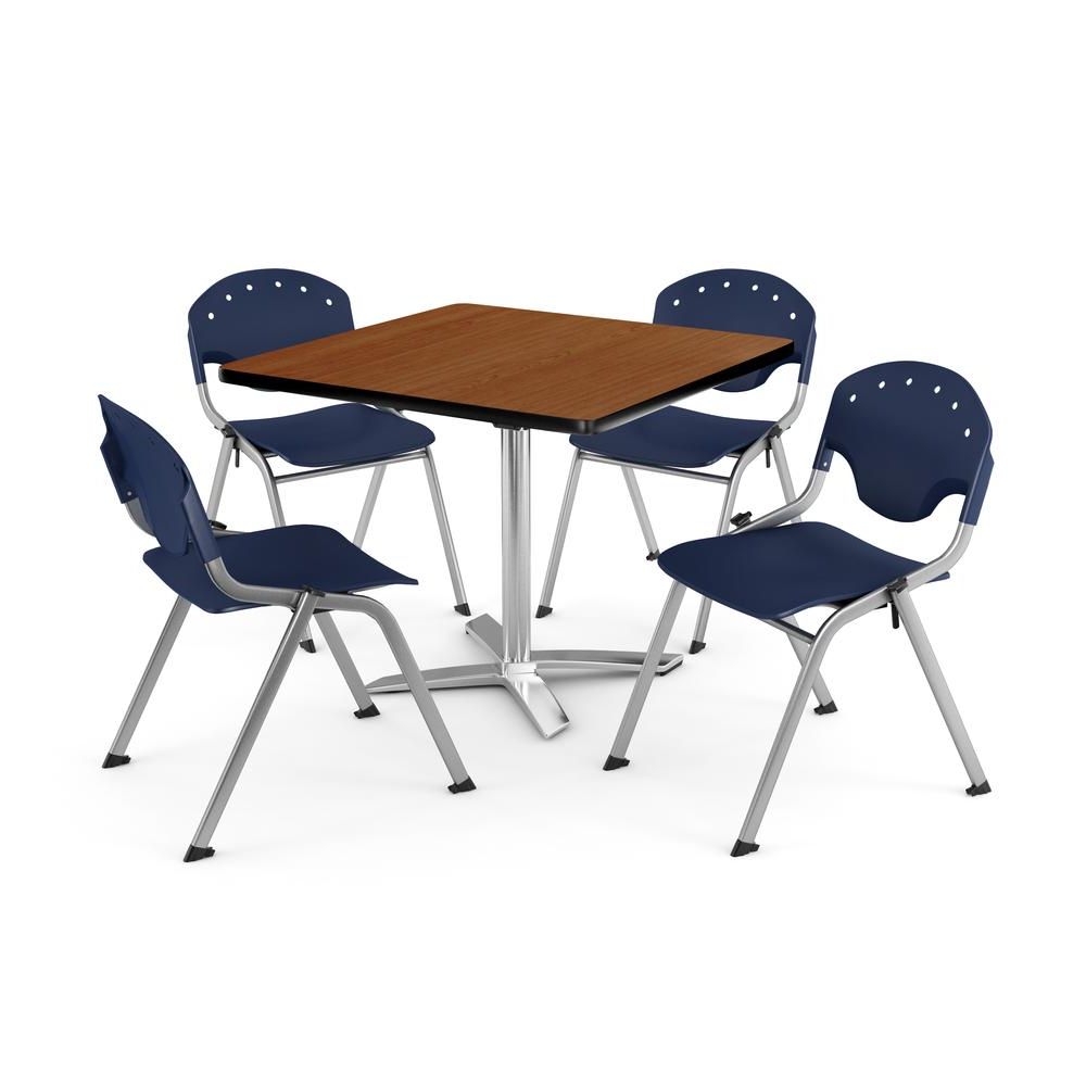Best And Newest Core Collection Breakroom Bundle, 42" Square Multi Purpose Intended For Mode Square Breakroom Tables (View 16 of 20)