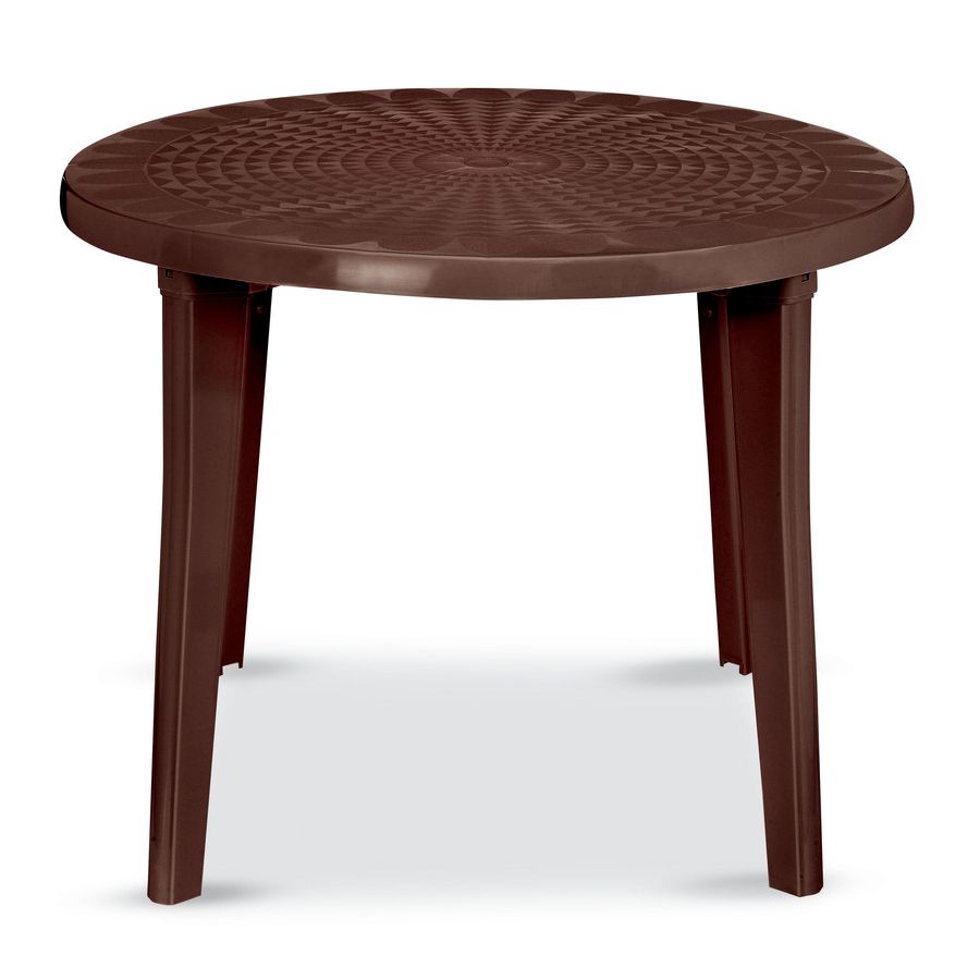 Best And Newest Hetton 38'' Dining Tables In Shop Us Leisure 38 In X 38 In Resin Round Patio Dining (View 8 of 20)