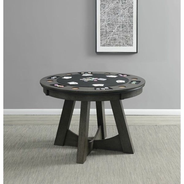Best And Newest Picket House Furnishings Princeton Picket House With Regard To Mcbride 48" 4 – Player Poker Tables (View 1 of 20)