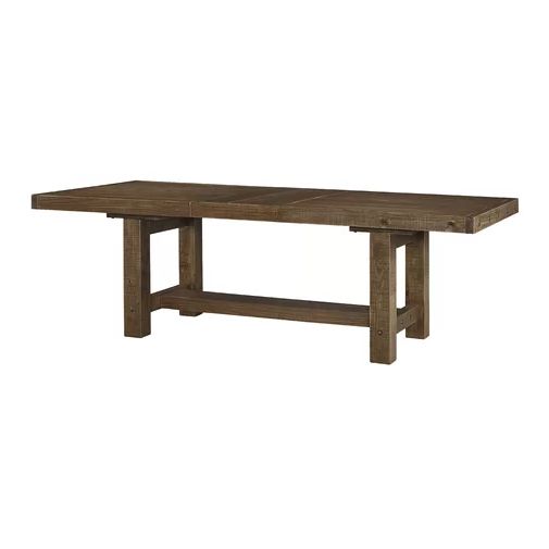 Birch Lane With Minerva 36'' Pine Solid Wood Trestle Dining Tables (View 4 of 20)