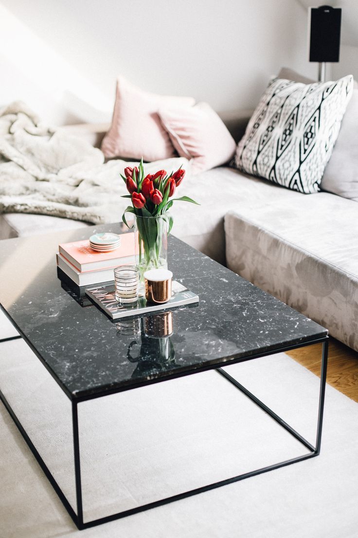 Black Marble Coffee Table Interior Inspiration (View 4 of 20)