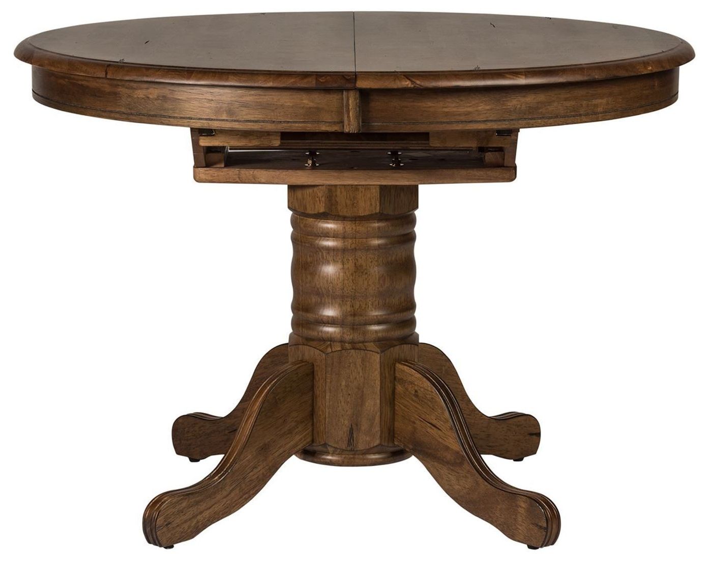 Carolina Crossing Antique Honey Oval Extendable Pedestal Within Newest Dawna Pedestal Dining Tables (View 1 of 20)