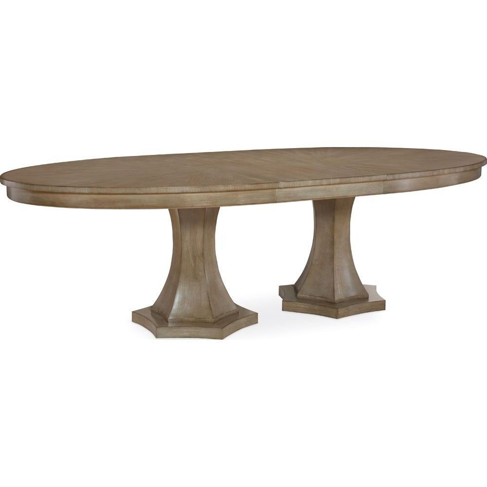 Century Tribeca Double Pedestal Dining Table (Gallery 3 of 20)