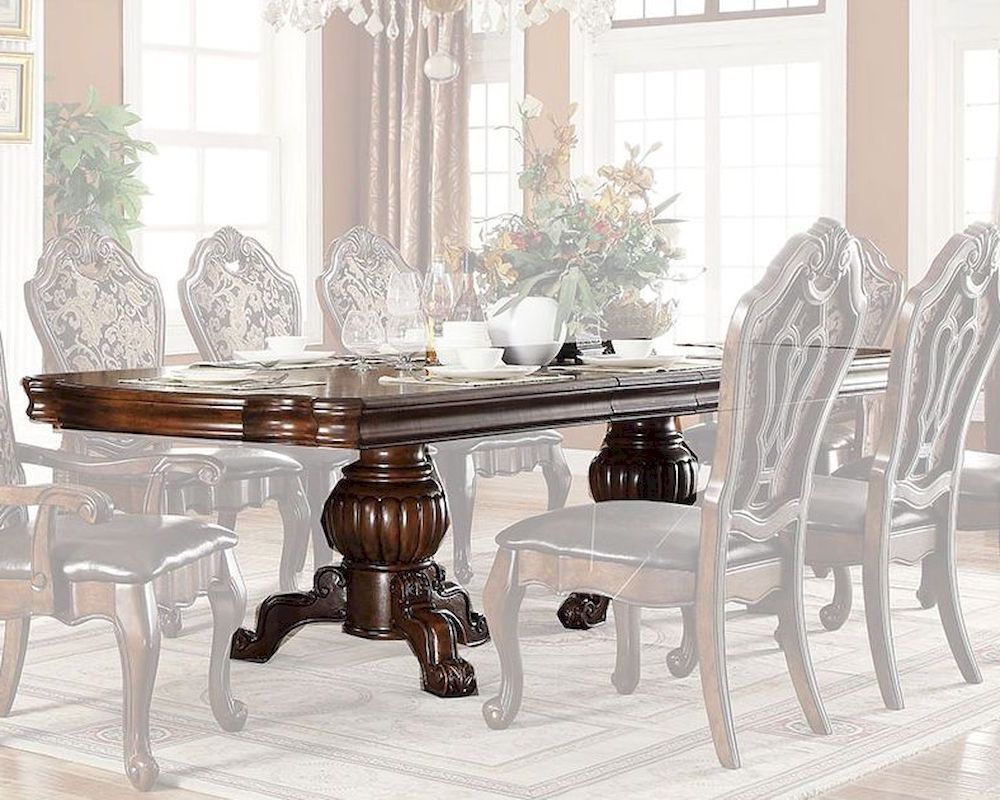 Classic Dining Tables For Popular Traditional Style Dining Table Mcfd3000 T (View 4 of 20)