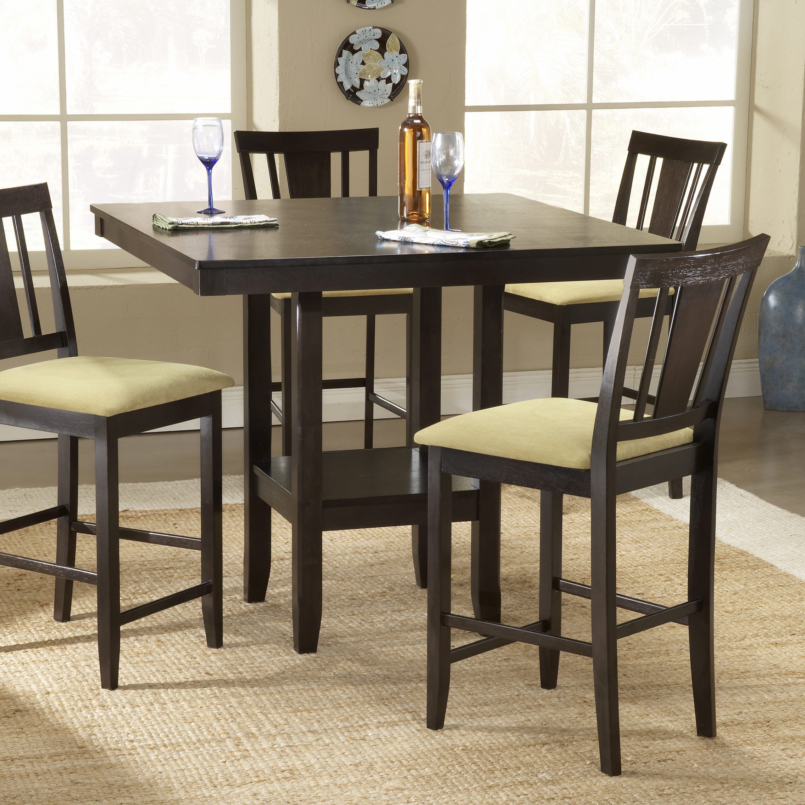 Counter Height Dinette Sets – Homesfeed Intended For Most Recent Counter Height Dining Tables (View 10 of 20)