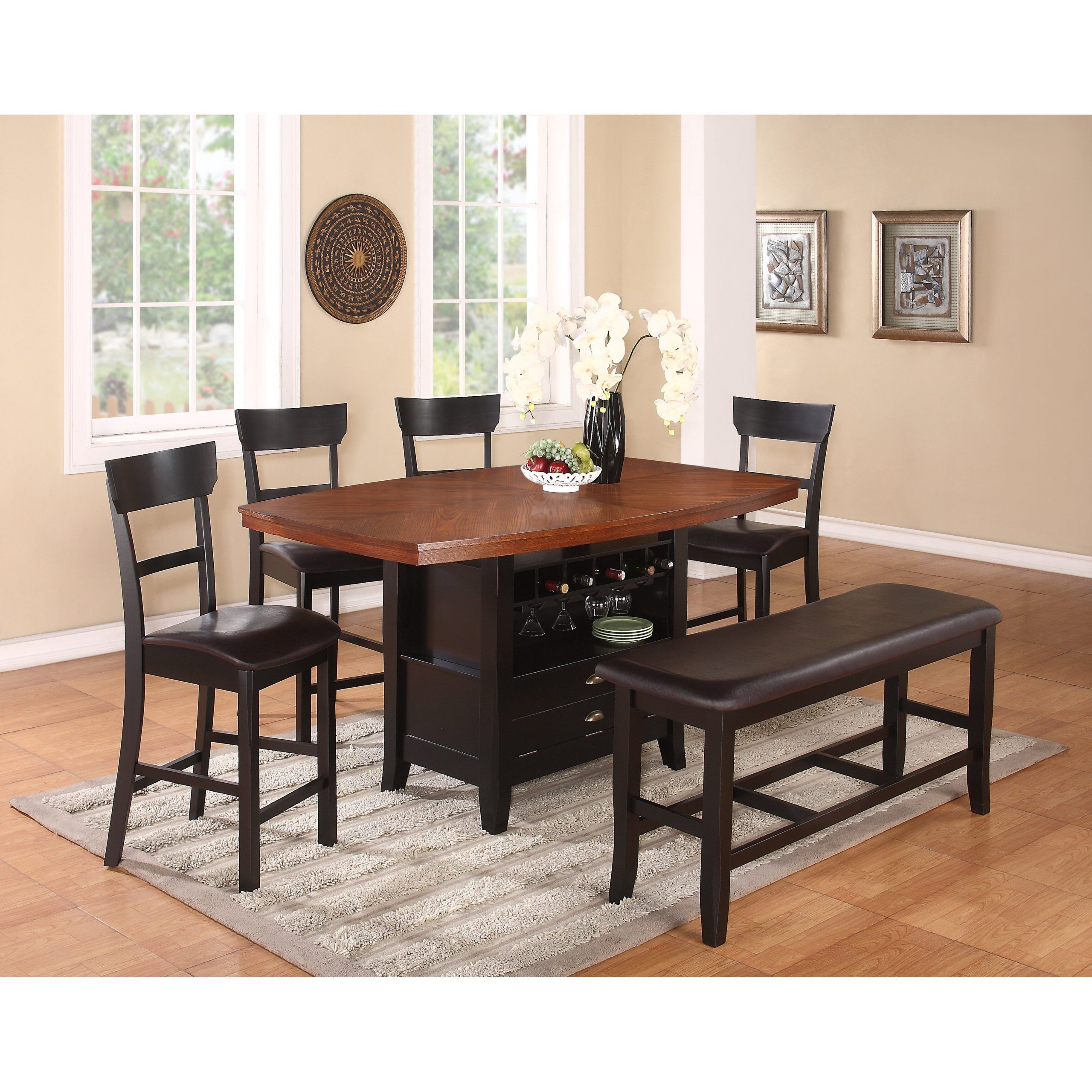 Counter Height Dining Tables With 2020 Red Barrel Studio Wachusett Counter Height Dining Table (View 8 of 20)