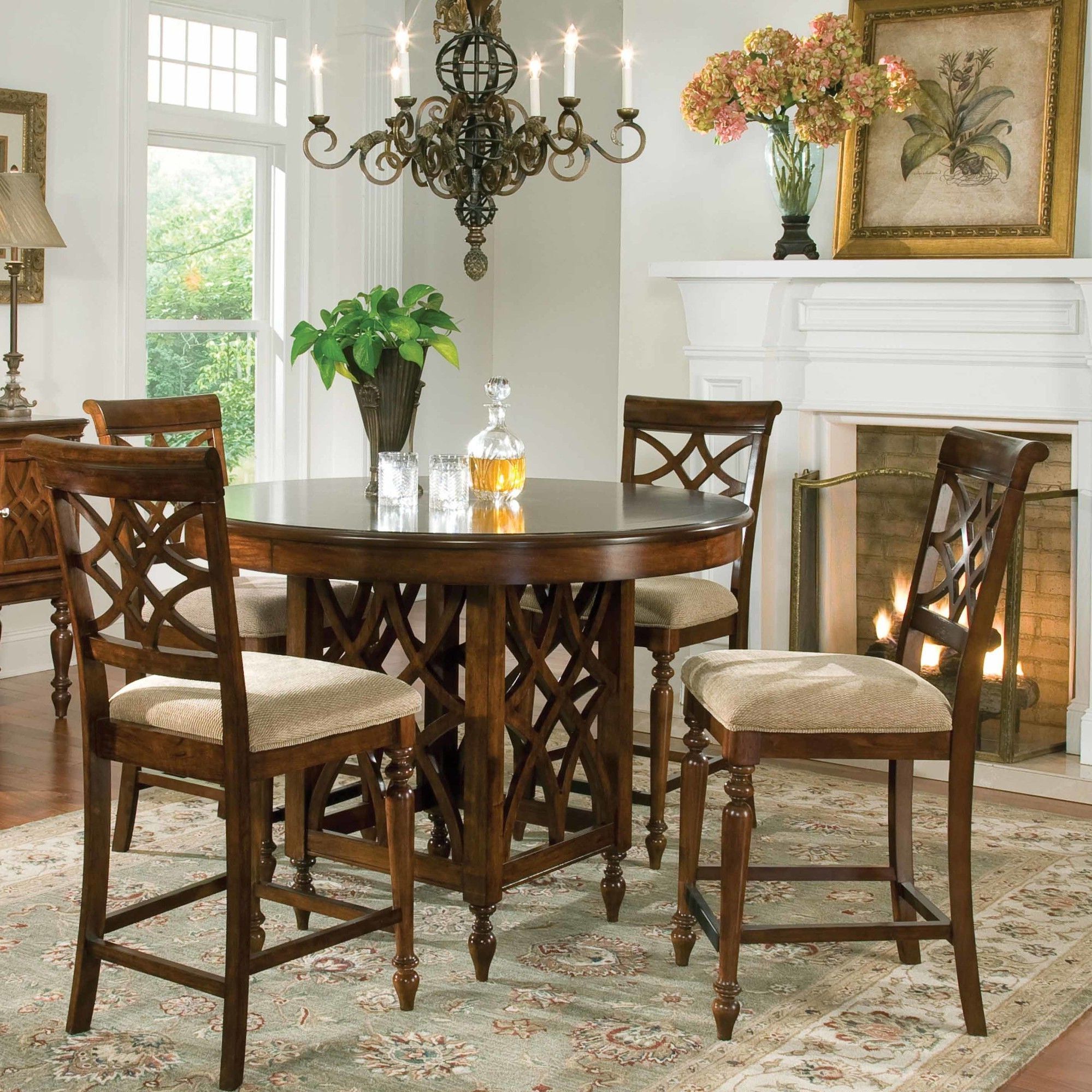 Counter Height Regarding Favorite Charterville Counter Height Pedestal Dining Tables (View 7 of 20)