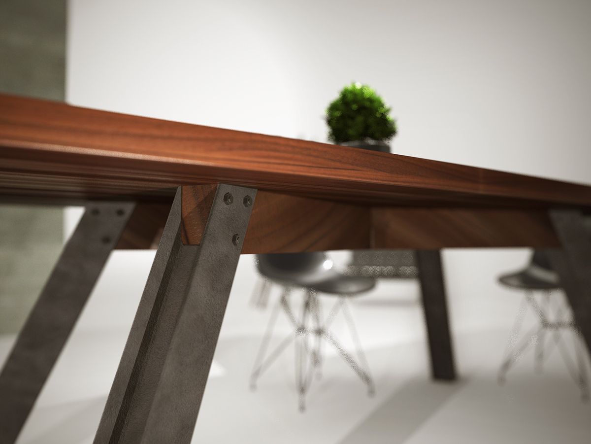Current Architrave – Dining Table On Behance Within Drew  (View 14 of 20)