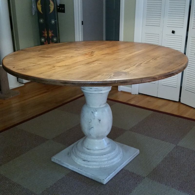 Custom Pub Height Table, Custom Turned Pedestal And Base For Latest Bar Height Pedestal Dining Tables (View 17 of 20)