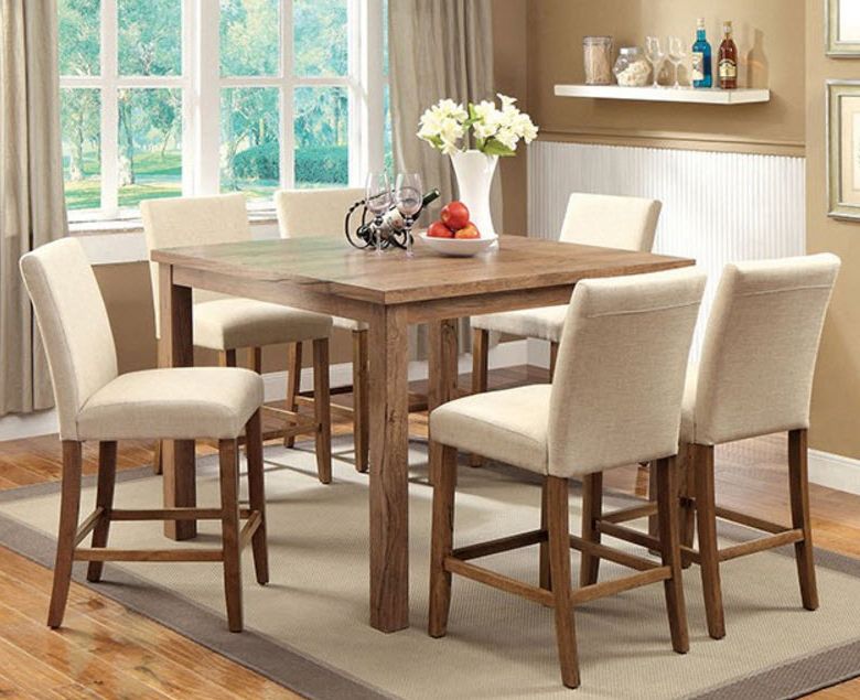 Dankrad Bar Height Dining Tables Pertaining To Trendy 48" Square Counter Height Sorrel I Dining Table (Gallery 12 of 20)