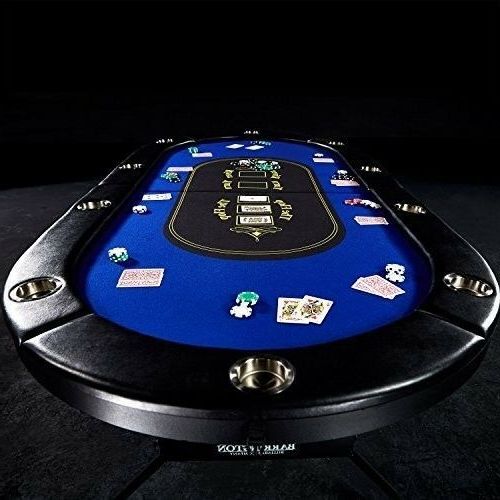 Details About Professional Texas Holdem Poker Playing Inside Best And Newest 48" 6 – Player Poker Tables (Gallery 1 of 20)