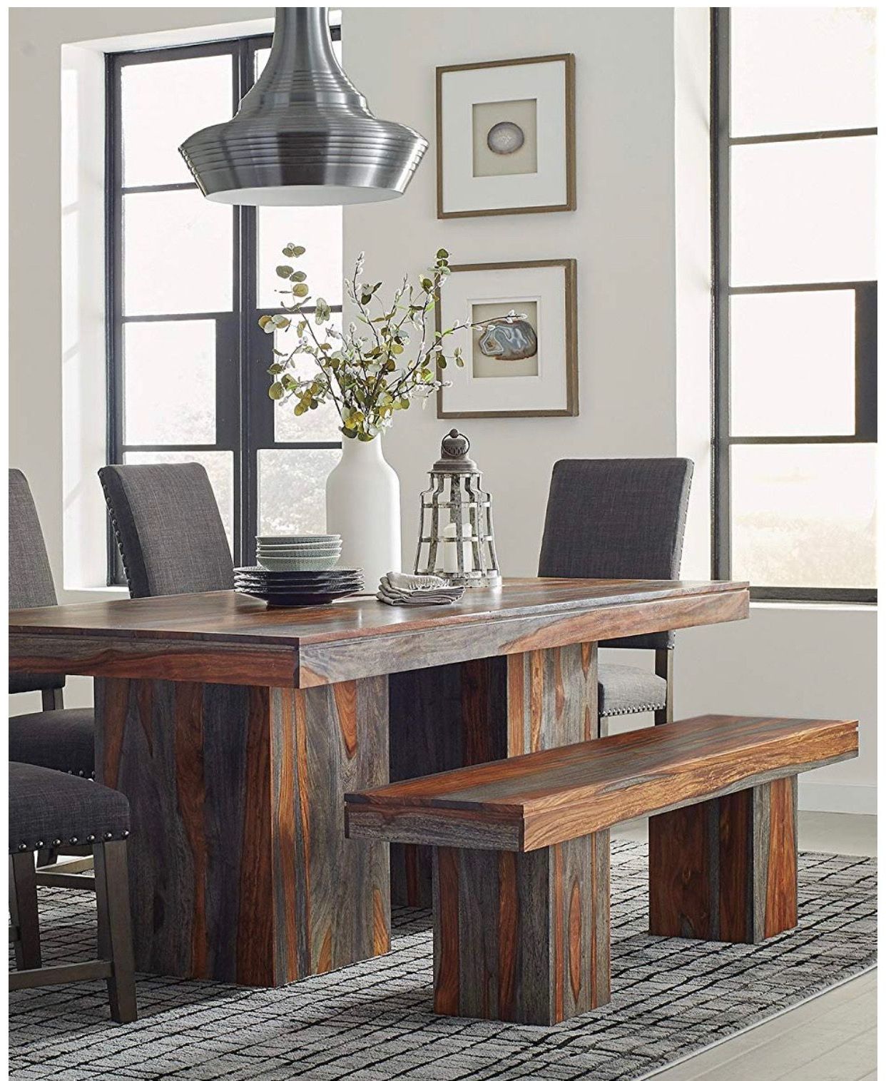 Dining Table In Kitchen, Solid Wood Dining Table (Gallery 12 of 20)