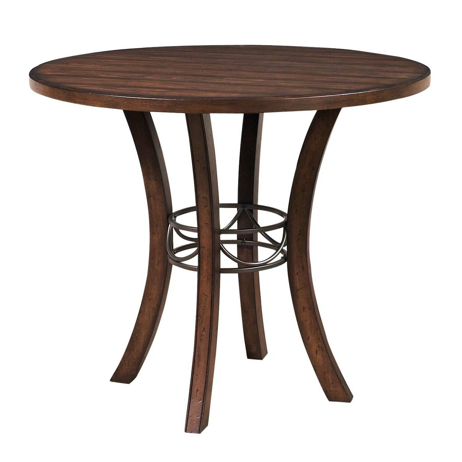 Fashionable Hillsdale Cameron Round Counter Height Dining Table For Bushrah Counter Height Pedestal Dining Tables (View 11 of 20)