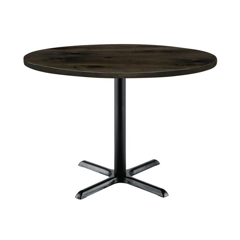 Fashionable Mode Round Breakroom Tables Throughout Kfi Studios Mode Round Pedestal Table (View 16 of 20)