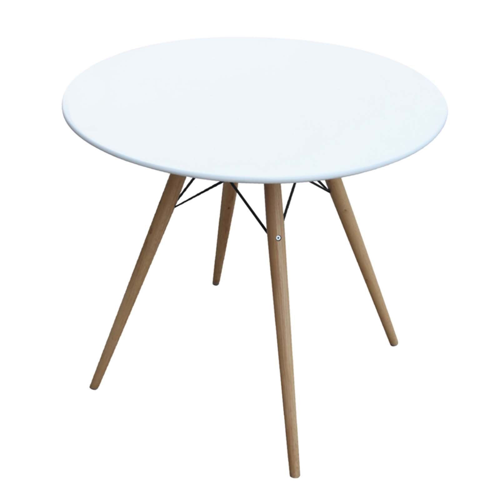 Fashionable Woodleg 36" Fiberglass Top Dining Table, White Pertaining To Menifee 36'' Dining Tables (View 3 of 20)