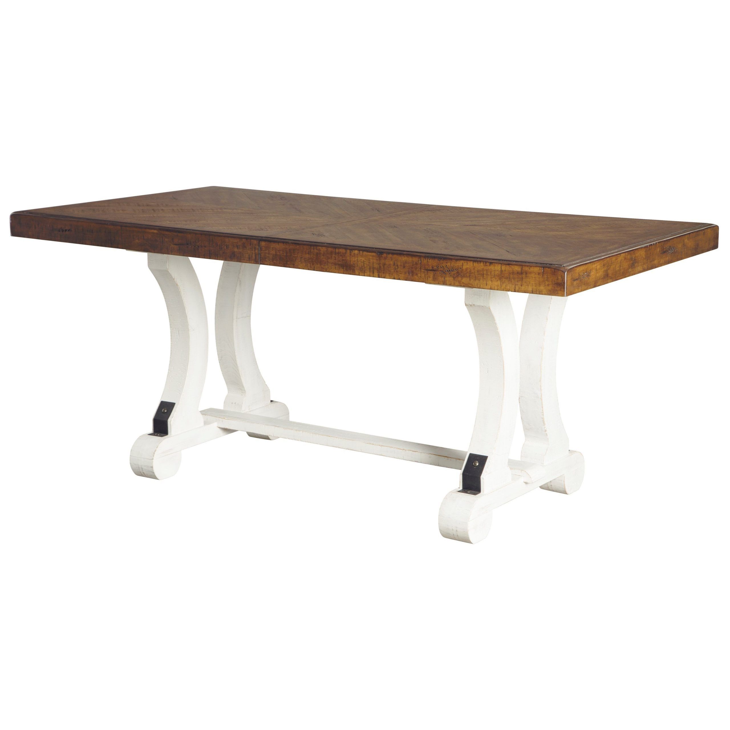 Favorite Adejah 35'' Dining Tables Throughout Signature Designashley Valebeck D546 35 Two Tone (View 12 of 20)