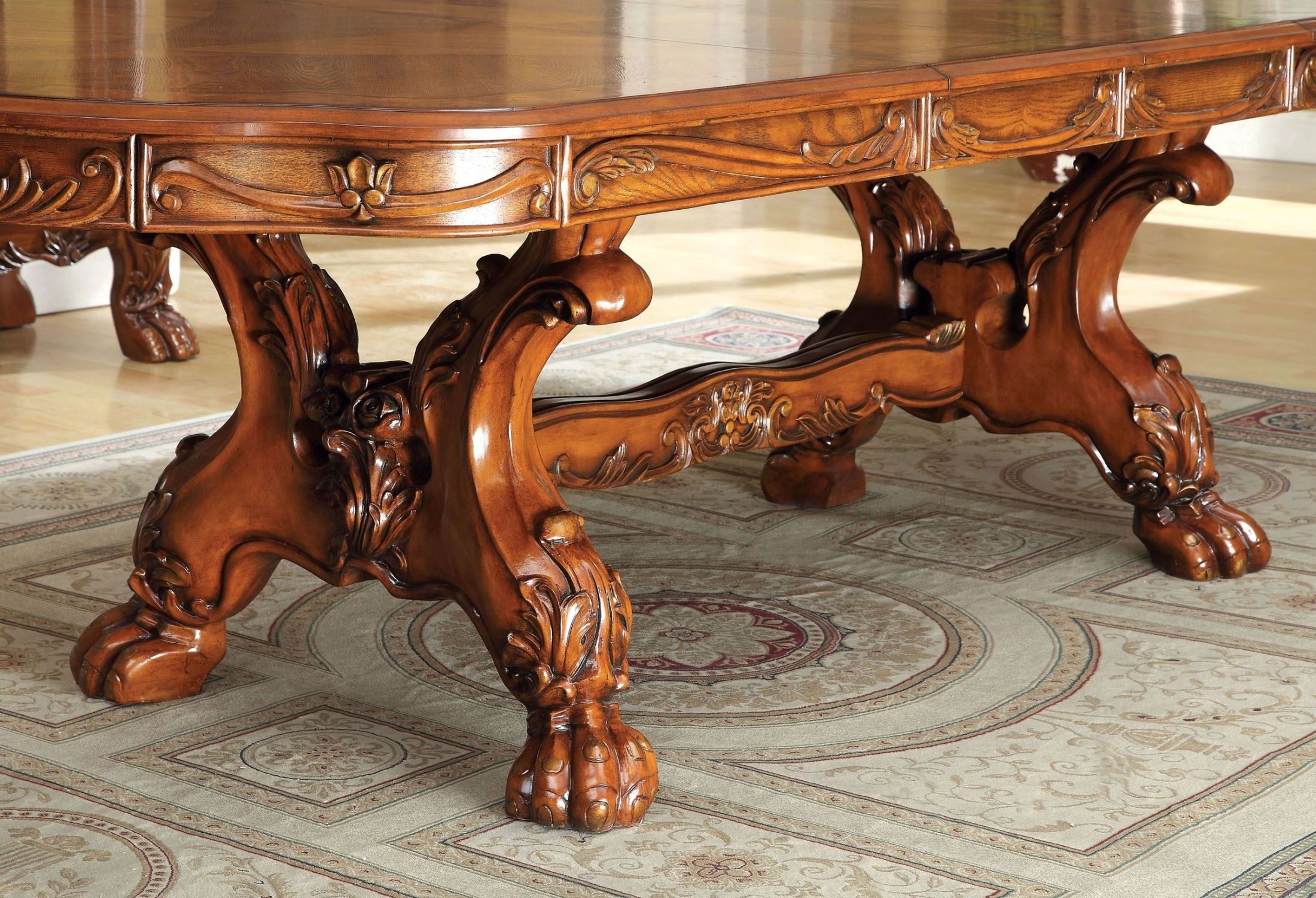 Favorite Medieve Antique Oak Rectangular Extendable Trestle Dining Inside Trestle Dining Tables (View 11 of 20)
