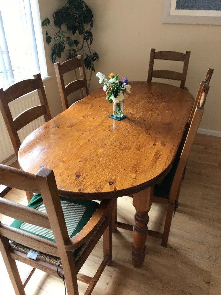 Febe Pine Solid Wood Dining Tables For Well Known Offers Considered: Quality Solid Pine Dining Table With  (View 6 of 20)