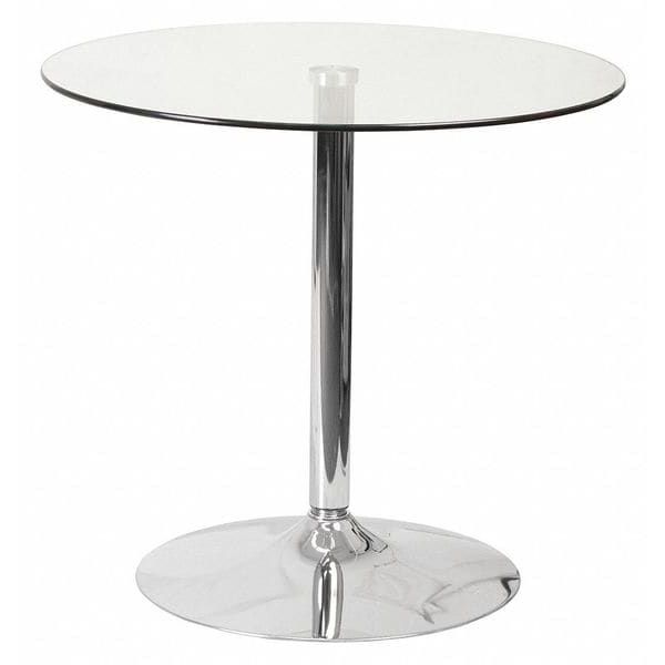 Flash Furniture Ch 7 Gg $102.24 Round Cafe Table , 31 1/2 Regarding Latest Collis Round Glass Breakroom Tables (Gallery 13 of 20)