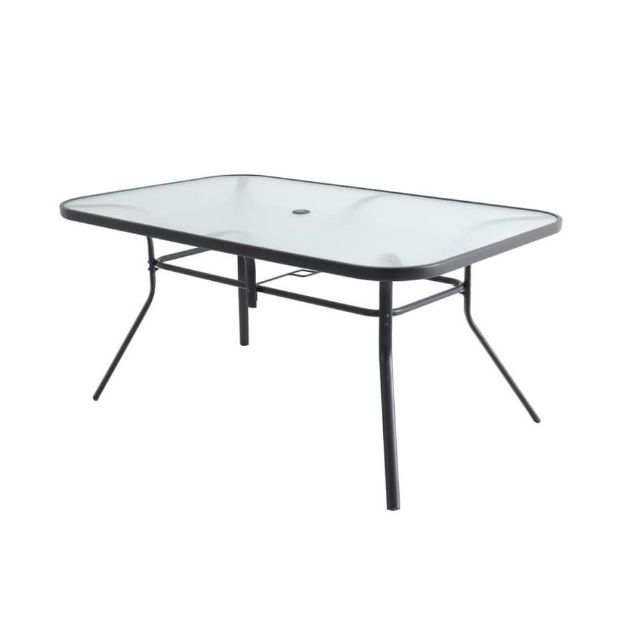 Garden Treasures Pelham Bay Rectangle Dining Table 38 In W Throughout Well Known Hetton 38'' Dining Tables (View 5 of 20)
